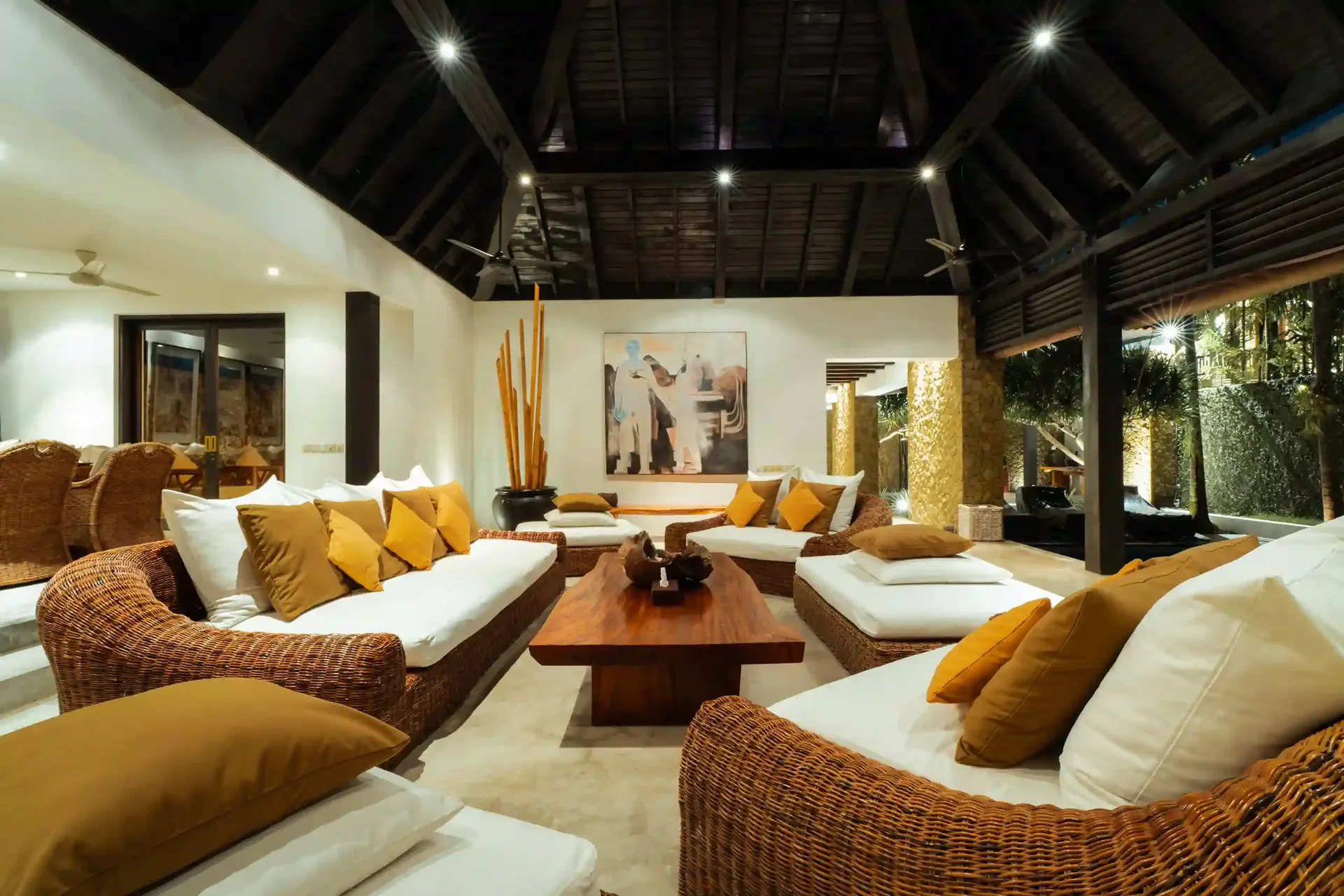 Family room at Villa Hana, Canggu
